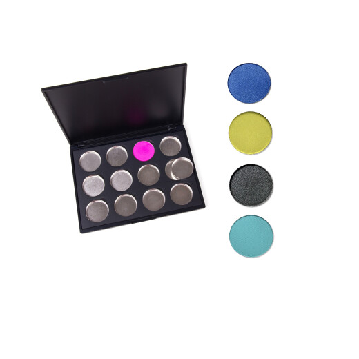 Individuelle Lidschattenpalette